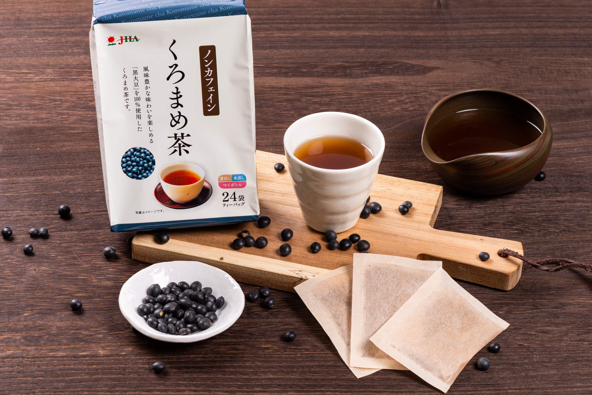 Amazon.co.jp: くろまめ茶 4g×24袋入り 10個セット（ティー